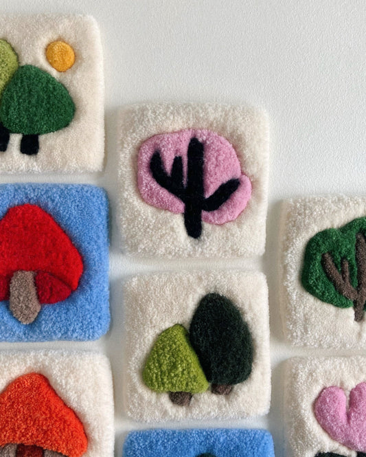 Red Mushroom Wall Hanging