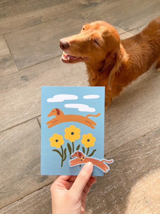 Riley Looong Jump Sticker